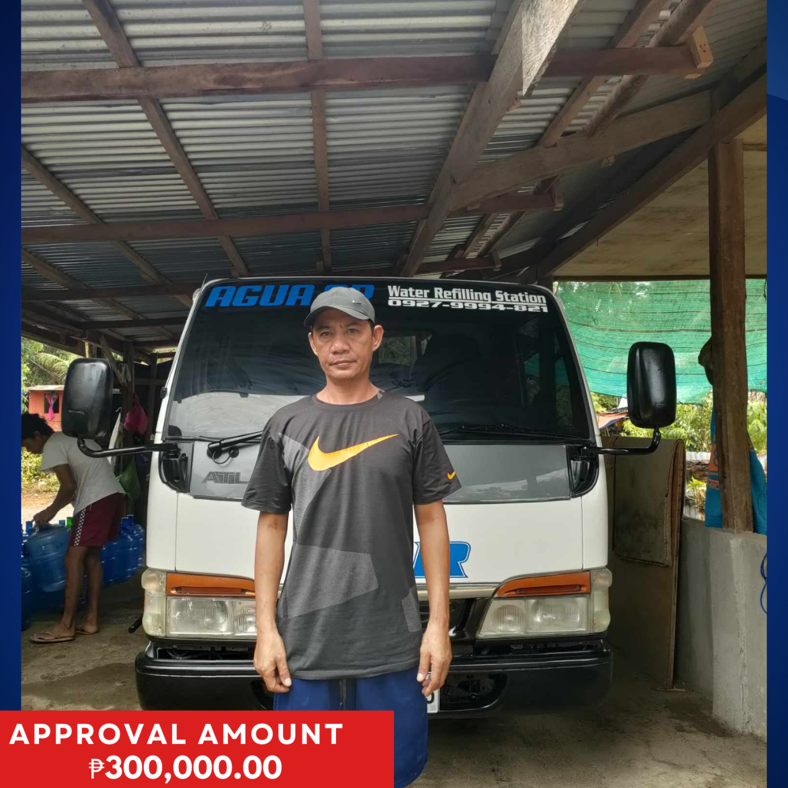 Blue and Yellow Waves Simple Page Border (2)