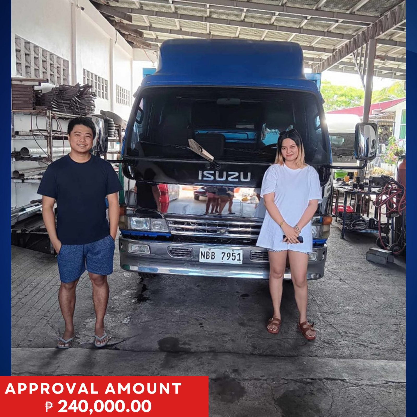 Blue and Yellow Waves Simple Page Border (7)